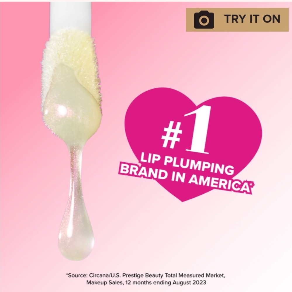 NIB Too Faced Lip Injection Plumping Lip Gloss Travel Size 0.05oz - Picture 4 of 7
